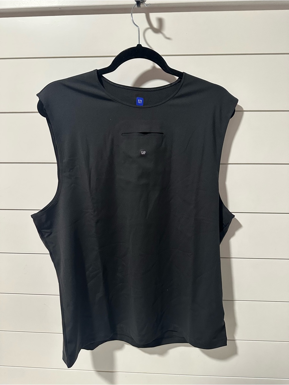 Yeezy GAP Men's Black Muscle Tank Top